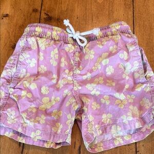 Vilebrequin Floral Pink Kids Shorts 6yo